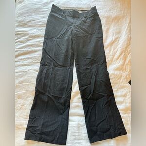 Ann Taylor | Black Pinstripe Dress Pants